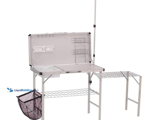 Lot 49-3431540 - Coleman Pack-Away Deluxe Portable Kitchen, Model# B00363WZSS, Unused.  Ref#CRS0114
