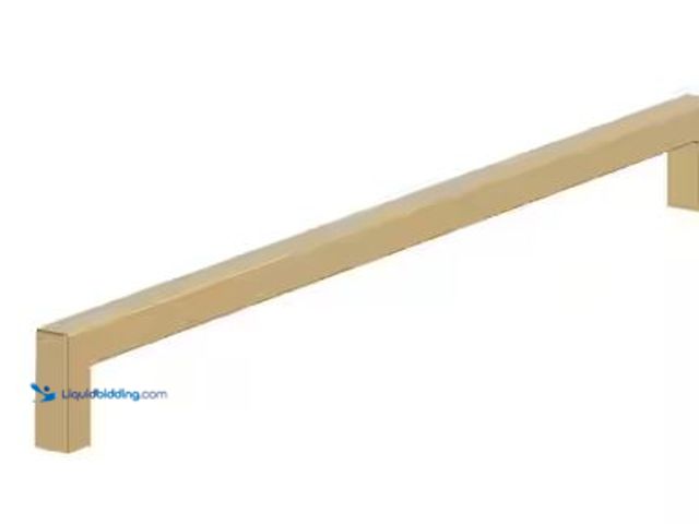 Lot 49-5486331 - Amerock
Monument 18 in. (457mm) Modern Champagne Bronze Bar Appliance Pull Internet # 327232194
Mo...