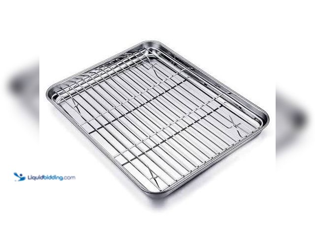 Lot 49-5545381 - Stainless Steel Industrial Kitchen Tray with Rack, Unused