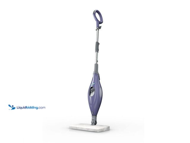Lot 49-5520623 - Shark Corded Steam Pocket Mop Stick Cleaner for Hard-Floor Surfaces in Purple with Faster Dry Times ...