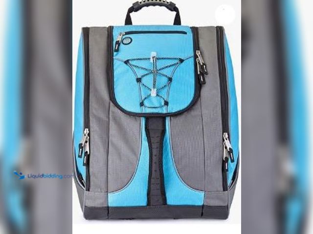 Lot 49-1549122 - Athalon Everything Boot Bag/Backpack, Model # B0028AQN4W, New, Teal and Gray.  Ref#LBRELIST