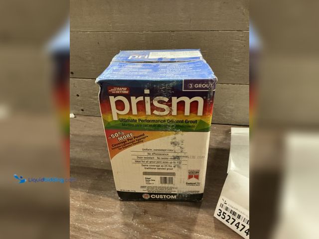 Lot 49-3527474 - Prism #19 Pewter 17 Lb. Grout - Custom Building Products Unused
