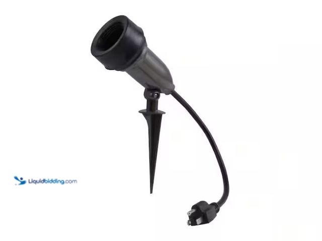 Lot 49-1567590 - Lot of (6) Commercial Electric CE Metal Lamp Holder, Suitable for use with 150W PAR38 lamps, Bronze,...