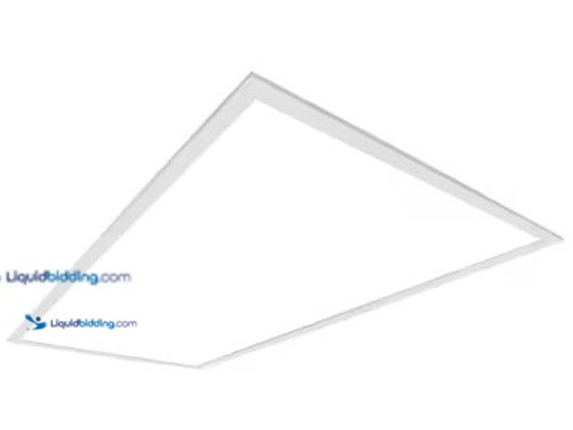 Lot 49-5581755 - Metalux 2 ft. x 4 ft. Integrated LED Panel Light with Adjustable Lumens 6400/5150/3650, Adjustable C...