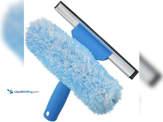 Lot 49-1814671 - 12 Lot of Assorted Janitorial Items Professional Window Cleaning Squeegees Professional Window Clean...