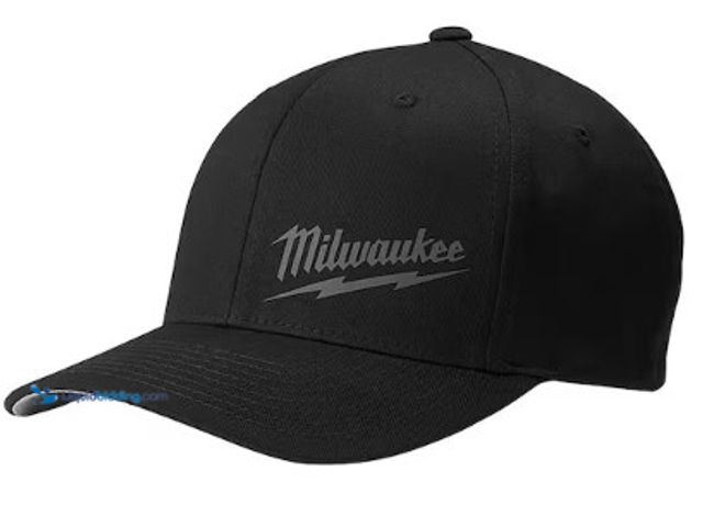Lot 49-2025186 - Lot of (2) Milwaukee Small/Medium Black Fitted Hat, Model # 504B-SM, MSRP $49.94, New, Tags attached...