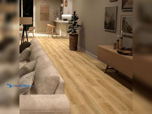 Lot 49-5486721 - Lifeproof Vinyl Plank Flooring Pattern No:I06204L Item is unused in a PK of 9 Boxes, 20.6 sq. ft / c...