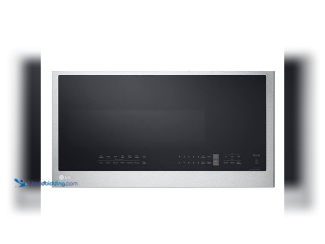 Lot 49-5512286 - LG Smart 30 in. W 2 cu. ft. Over the Range Microwave with EasyClean 1,050-Watt in PrintProof Stainle...