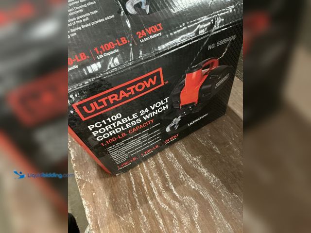 Lot 49-3540092 - ULTRATOW PC1100 Portable 24 Volt Cordless Winch (unable to test) Used