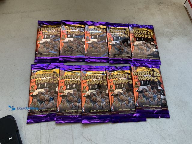 Lot 49-1975491 - Other LOT OF 10 PANINI HAUNTED HOOPS NBA TRADING CARD PACKS ALL SEALED