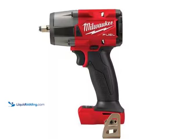 Lot 49-1556555 - Milwaukee M18 FUEL GEN-2 18V Lithium-Ion Mid Torque Brushless Cordless 3/8 in. Impact Wrench with Fr...