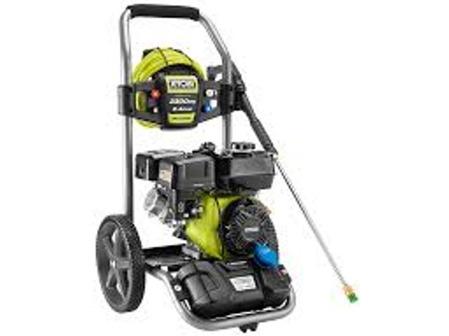 Lot 49-5483686 - RYOBI 3300 PSI 2.4 GPM Cold Water Gas Pressure Washer with 212cc Engine. Model # RY80589. Used