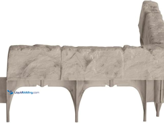 Lot 49-5413229 - 2pck of Suncast BSE10TG Edging, Borderstone New