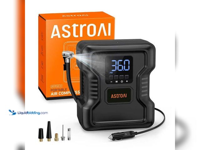 Lot 49-5551582 - Astroai Portable Lithium Electric Air Pump, Unused