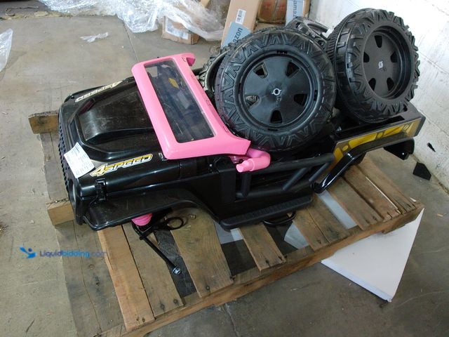 Lot 49-1550212 - Remote Controlled Ride On Toy Truck for Kids, Children's Battery Powered Electric Vehicle, Black and...