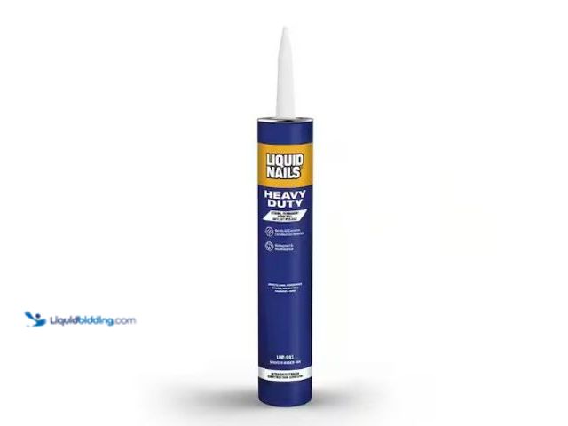Lot 49-3631100 - Lot of (25) Liquid Nails Heavy Duty 28 oz. Tan Solvent Based Construction Adhesive, Model # LNP-901,...