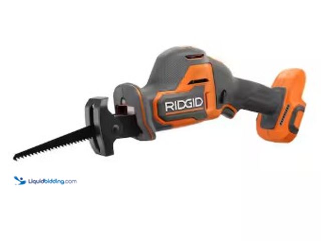 Lot 49-2025009 - RIDGID 18V SubCompact Brushless Cordless One-Handed Reciprocating Saw (Tool Only), Model # R8648B, M...