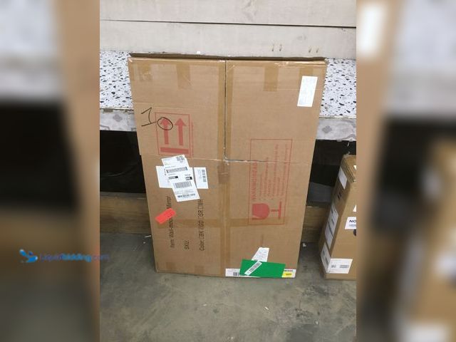 Lot 49-3513525 - BEAUTYPEAK 20"x 30" Bathroom Mirror Wall Vanity Arched Mirror, Gold, Crown Shape. Unused