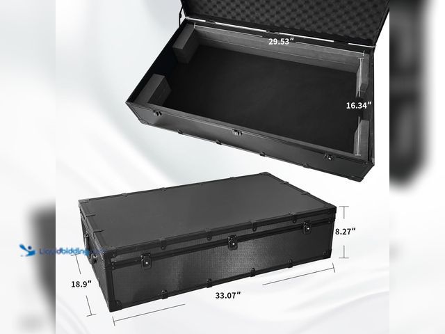 Lot 49-5554384 - Hard Case for Rane System One, DJ Equipment Hard Carrying Storage Case Equipped with Comfort Handle ...