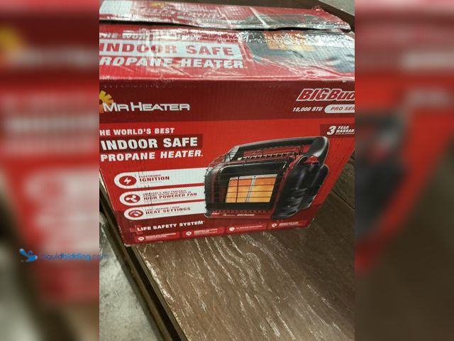 Lot 49-5487212 - Mr. Heater
Big Buddy Pro Series 18,000 BTU Portable Radiant Propane Indoor/Outdoor Space Heater (un...