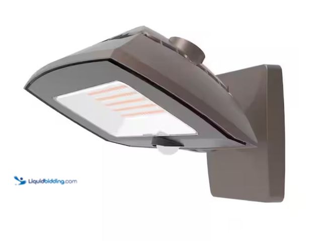 Lot 49-2020566 - Commercial Electric ARFL 400-Watt Equivalent, 8000 Lumens, Selectable CCT, Integrated LED, Arch Wall...