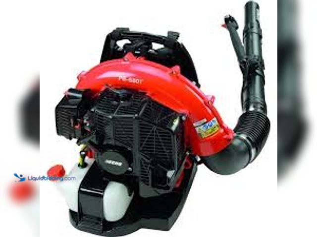 Lot 49-5475968 - ECHO 216 MPH 517 CFM 58.2cc Gas 2-Stroke Backpack Leaf Blower with Tube Throttle. Model # PB-580T. U...