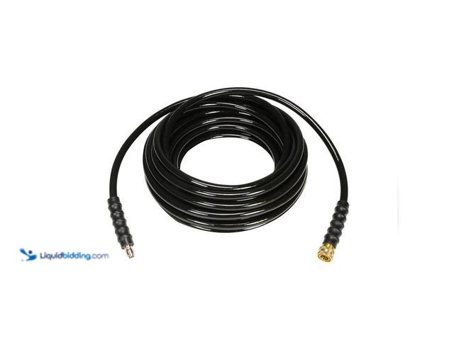 Lot 49-5410882 - DEWALT 3/8 in. x 50 ft Replacement/Extension Hose for Cold Water 5000 PSI Pressure Washers. [Model #...