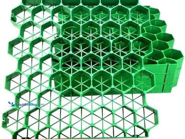 Lot 49-5406241 - Permeable Grass Pavers Grid Flat-Interlocked,HDPE Plastic Shed Base for Landscaping and Soil Reinfor...