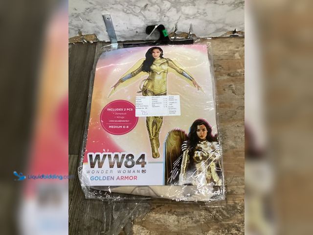 Lot 49-3523493 - Womens Medium. WW84 Golden Armor costume. Unused.
