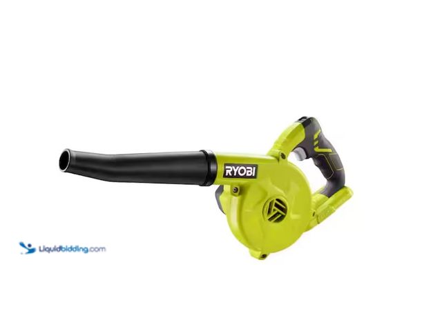 Lot 49-1548742 - RYOBI ONE+ 18V Cordless Compact Workshop Blower (Tool Only) Model # P755, Unused  Ref#HDPA116