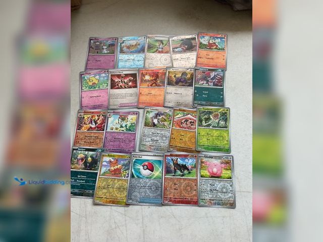 Lot 49-1804506 - 20 SHINY AND REVERSE SHINY POKEMON CARDS.