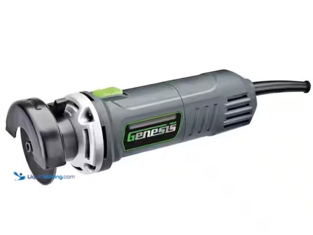 Lot 49-2006561 - GENESIS 3.5 Amp 3 in. High Speed Corded Cut Off Tool with Quick-Release Adjustable Guard and Safety ...