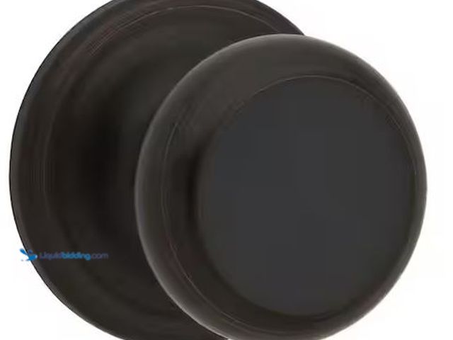 Lot 49-5478356 - Kwikset
Hancock Venetian Bronze Passage Hall/Closet Door Knob Internet # 206590770
Model # 720H 11...