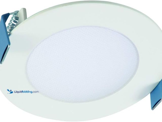 Lot 49-5449014 - (2) HALO HLB 4 in. 3000K Color Temperature New Construction or Remodel Canless Recessed Integrated L...