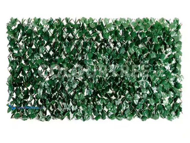 Lot 49-2000975 - COLOURTREE Artificial Expandable Double-Sided Ivy Leaf Vines Willow Trellis Privacy Fencing Screen, ...