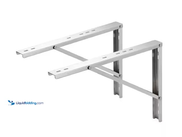 Lot 49-5573613 - TURBRO
Wall Mount Stand AC Brackets for Mini Split Ductless AC Heat Pump System, Aluminum Alloy Bra...