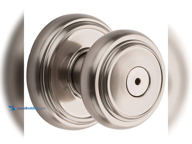 Lot 49-5413142 - Baldwin
Prestige Alcott Satin Nickel Bed/Bath Door Knob New