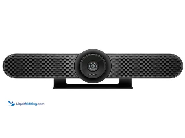 Lot 49-1567717 - Logitech Meetup Video Conferencing System, Ultra HD 4K/1080p/720p, 3 Microphones/Adjustable Speakers...