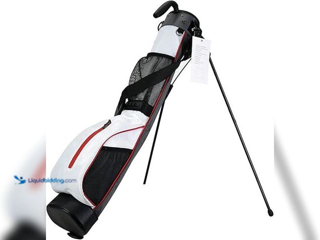 Lot 49-5415393 - Golf Stand Bag, Lightweight Mini Golf Sunday Bag with Rain Cover and Removable Padded Shoulder Strap...