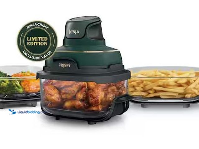 Lot 49-3536656 - NINJA
Crispi 4 Qt. Portable Glass Air Fryer Internet # 336957007
Model # FN103BF
Store SKU # 1014...