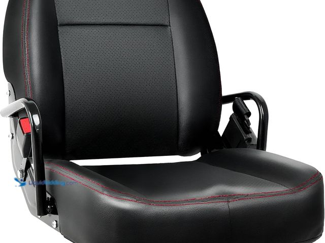 Lot 49-5437698 - Universal Forklift Seat,Tractor Seat,Zero Turn Mower Seat with Micro Switch and Safety Belt,Adjustab...