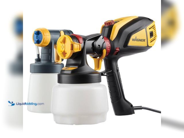 Lot 49-2000723 - Wagner Flexio 3500 Electric Handheld HVLP Paint Sprayer, Model # 2419306, used, has attachments, pow...