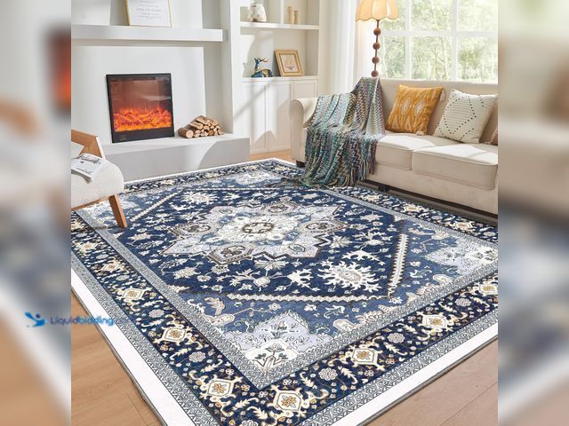 Lot 49-3528225 - OPPODREAM Soft 8x10 Area Rugs, Washable Rugs 8x10 with Non Slip Backing, Faux Cashmere Low-Pile 8 x ...