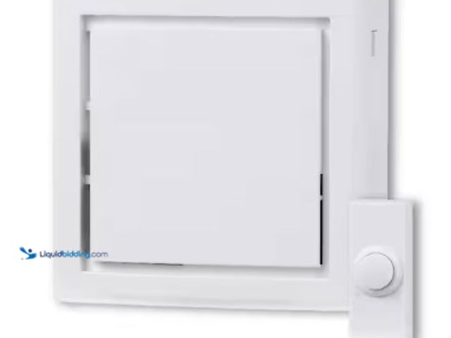 Lot 49-3615657 - Defiant Wireless Battery Operated Doorbell Kit with Wireless Push Button, White, Model # 18000013, U...