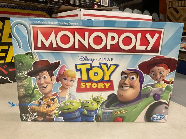 Lot 49-1505404 - COLLECTIBLE FACTORY SEALED TOY STORY EDITION MONOPOLY BOARD GAME BY HASBRO GAMING #COINS0122