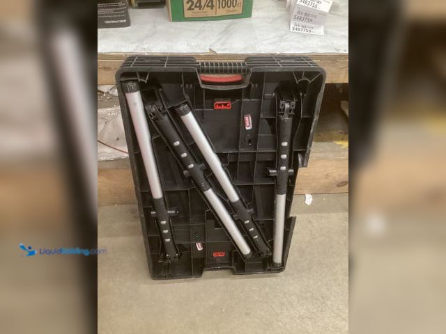 Lot 49-5483754 - Keter Folding Work Table Work Surface 33.5" x 21.7" x 4.4 ". Unused