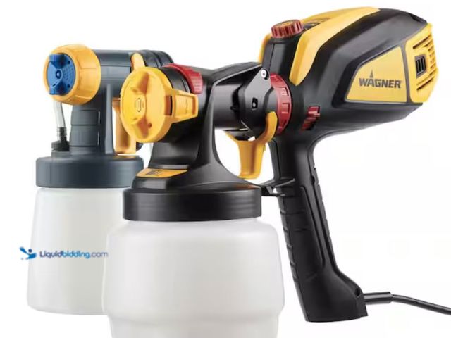 Lot 49-2001498 - Wagner Flexio 3500 Electric Handheld HVLP Paint Sprayer, Model # 2419306, Used, Has attachments, Pow...