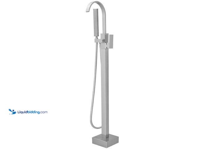 Lot 49-5552757 - BWE
Waterfall Single Handle Floor Mount Freestanding Tub Faucet Bathtub Filler with Hand Shower in ...