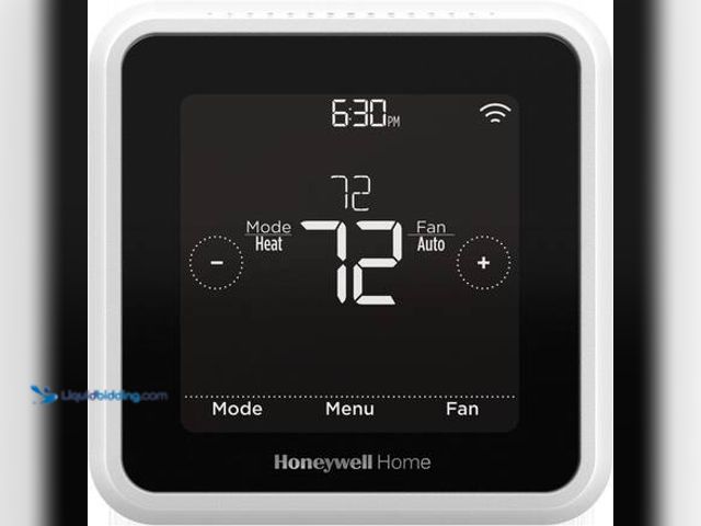 Lot 49-5581979 - T5 7-Day Smart Wi-Fi Thermostat with Geofence Technology and Auto Changeover, Energy Star Certified ...