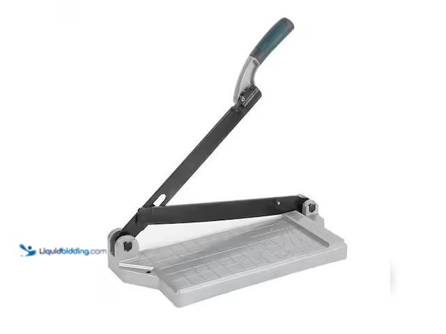 Lot 49-1628090 - Anvil 12 in. Steel Blade Vinyl Cutter for LVP, LVT, SPC, and VCT Vinyl Flooring, Model # 10-890ANV, ...